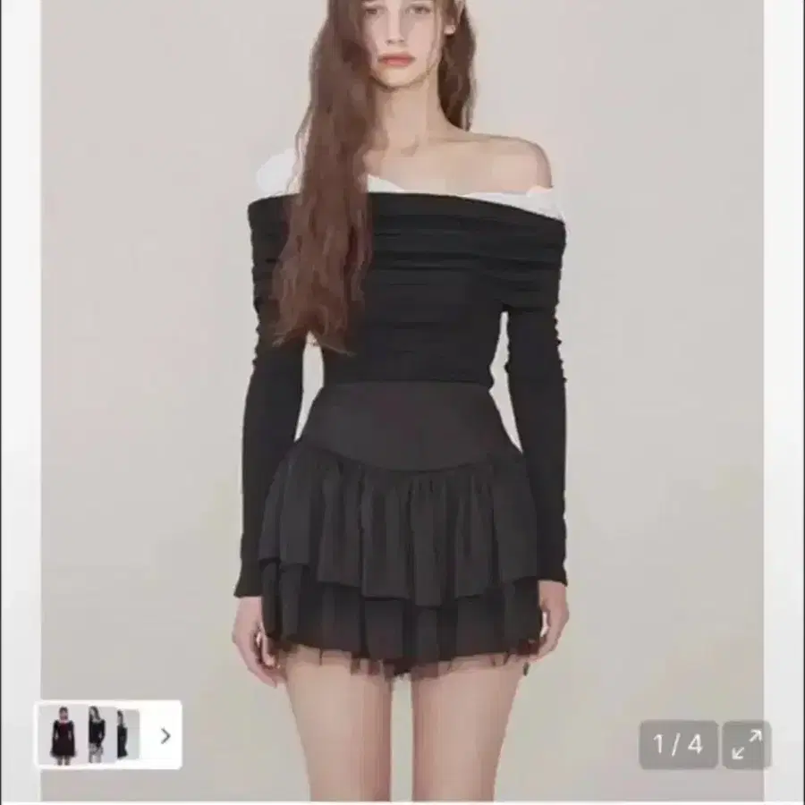 낫유어로즈 릴리탑 블랙