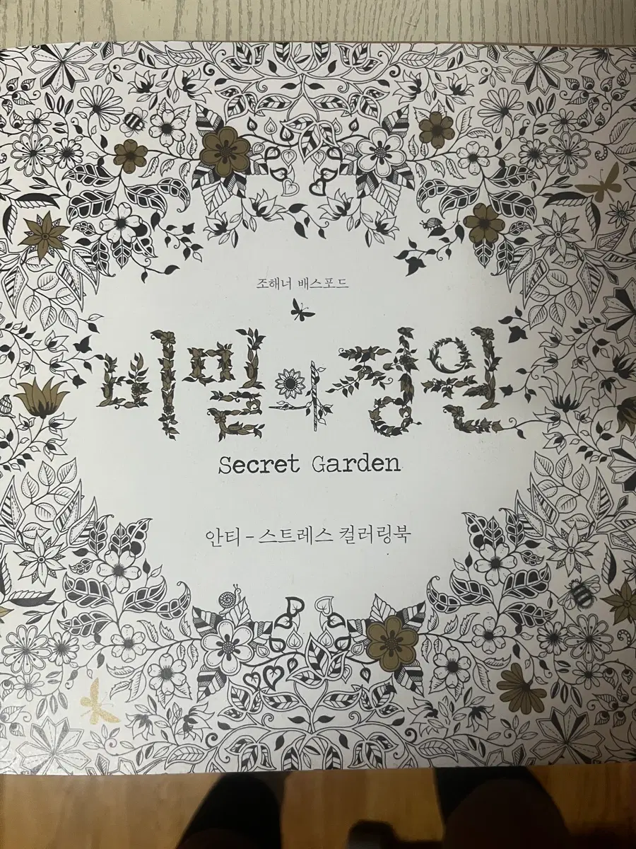 비밀의 정원 컬러링북