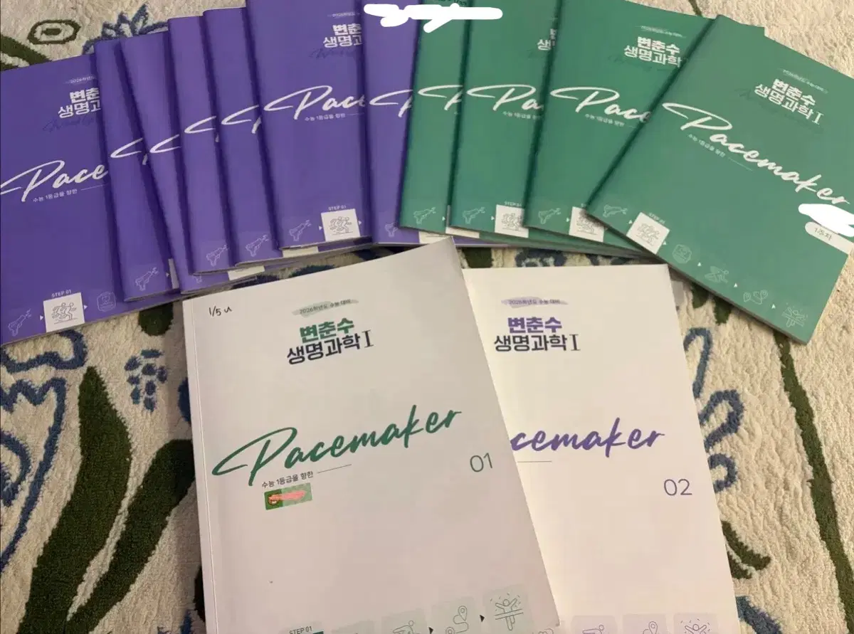 시대인재 변춘수 생명과학1 26 페이스메이커 판매