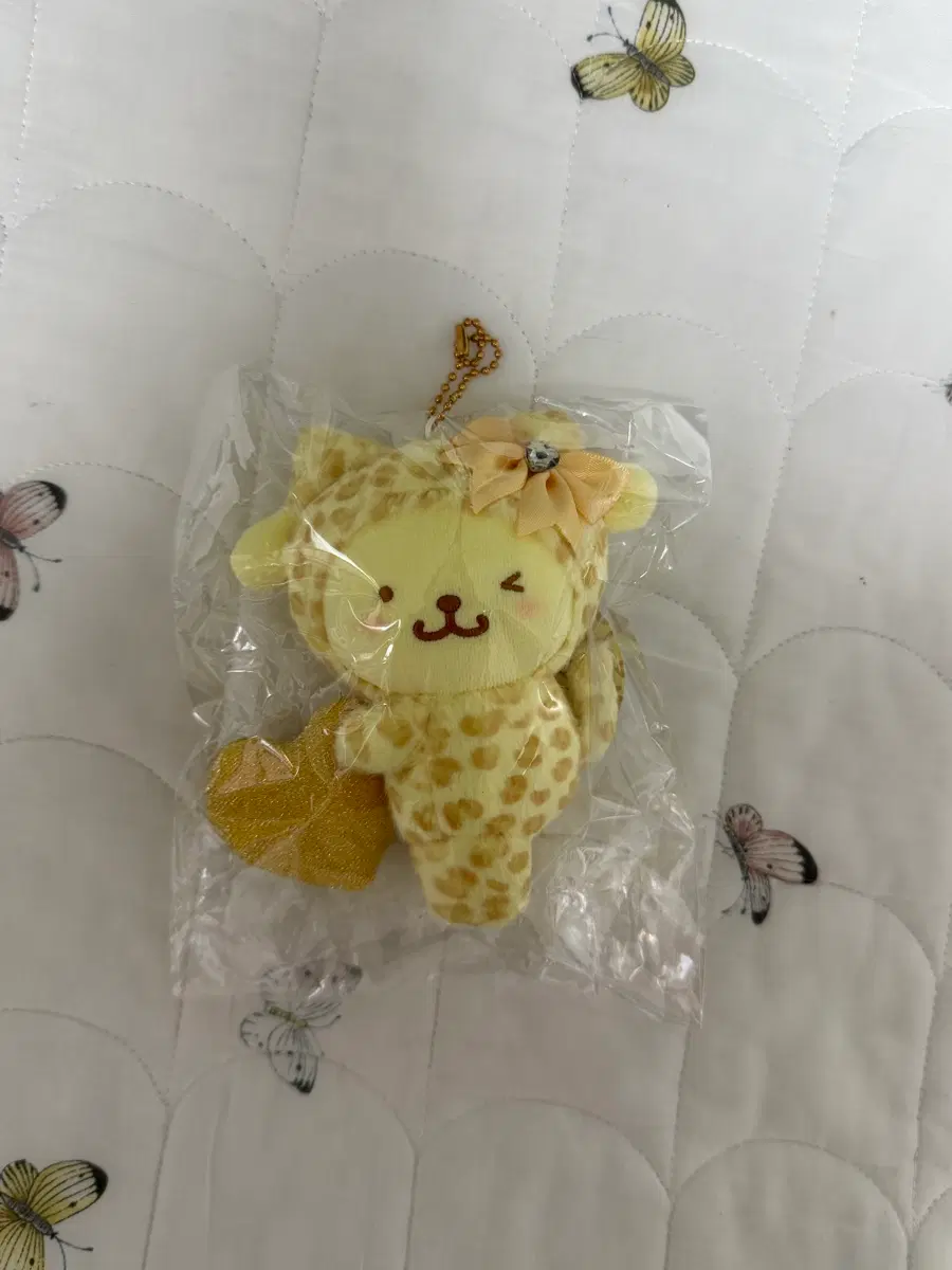 (미개봉)폼폼푸린 신상 레오파드 표범 무뉴구루미 마스코트