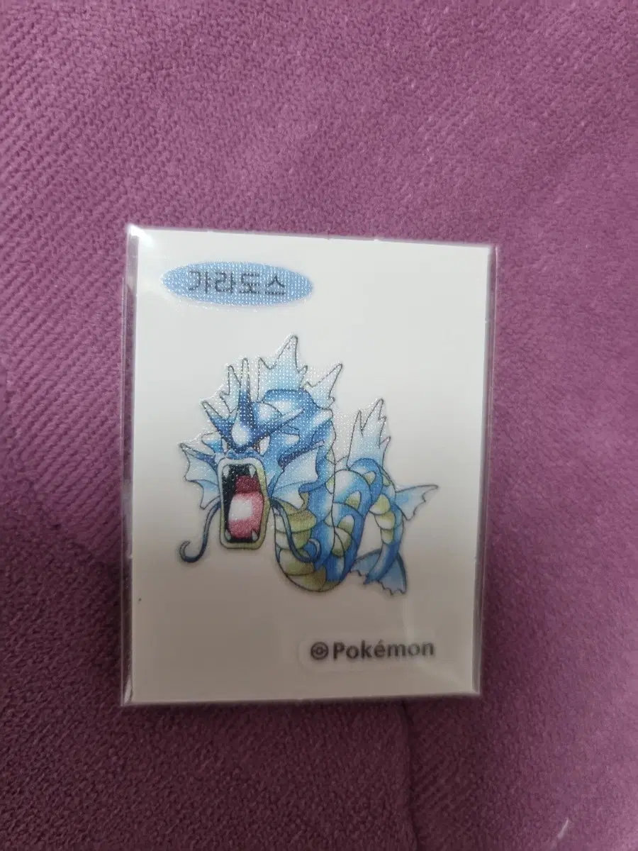 포켓몬스터 갸라도스 스티커 띠부씰