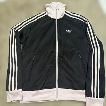 adidas 트랙 자켓 브라운 x 핑크