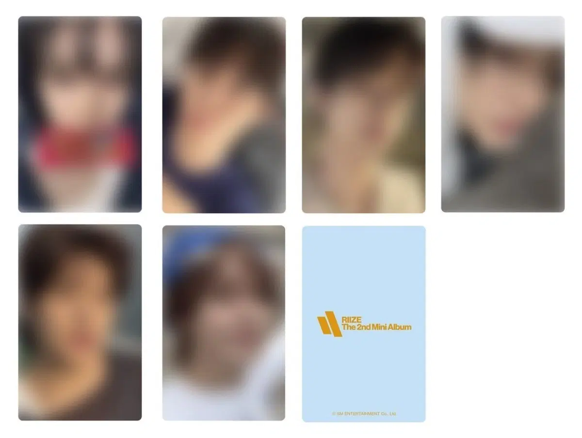 라이즈 일본 팬미팅 회장 포카+럭드 분철