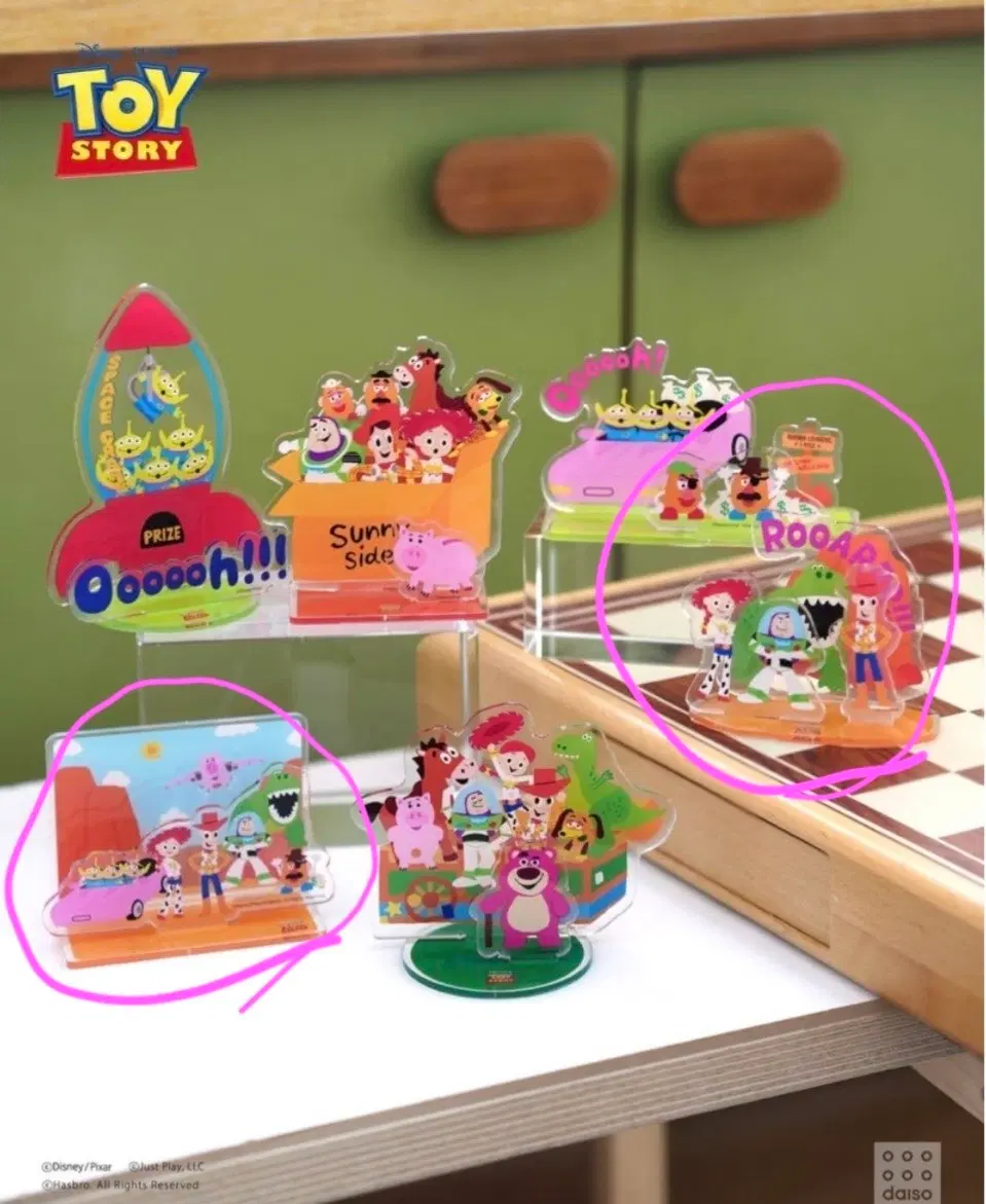 [새제품] 토이스토리 랜덤 아크릴 스탠드 (대형)