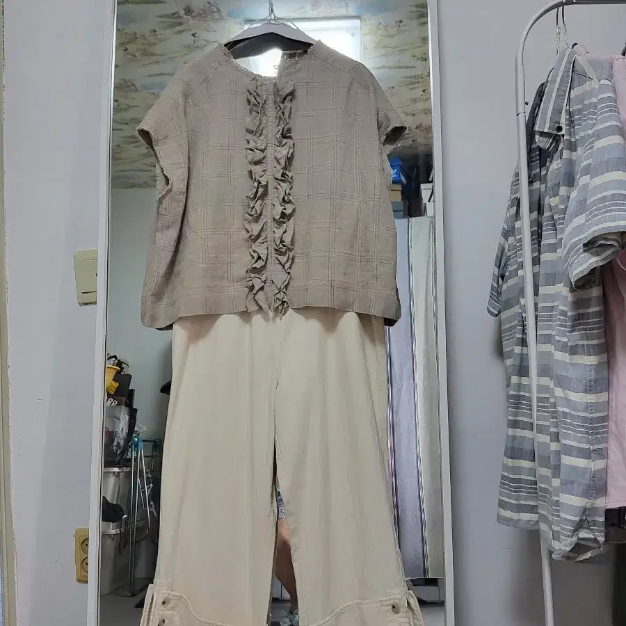 TARA'S린넨팬츠