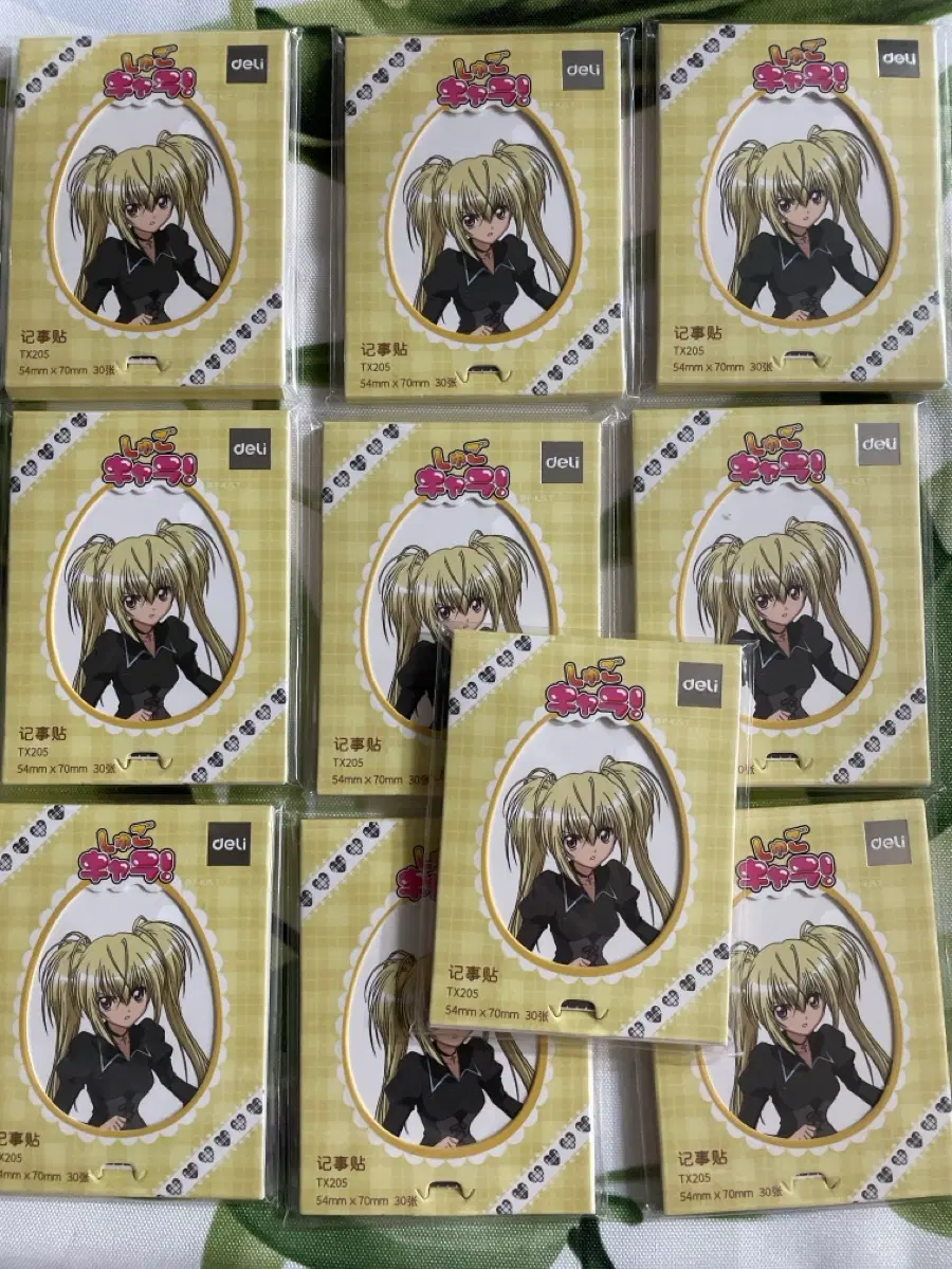Shugo chara utau 메모지 캐릭터 54x70mm