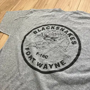 FORT WAYNE AFB BLACK SNAKES 미국 공군 T셔츠