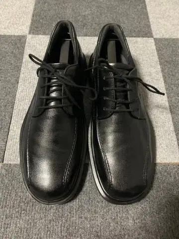 ECCO GORE-TEX 남성용 가죽 신발 블랙
