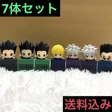 [인기] 새상품급 HUNTER x HUNTER 히카케 피규어 7체 세트
