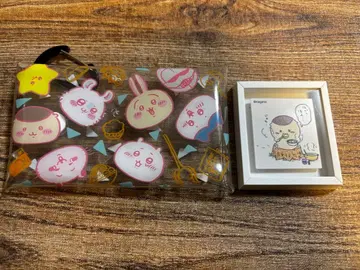 치이카와 클리어 파우치 밤만쥬 마그넷 2개 세트
