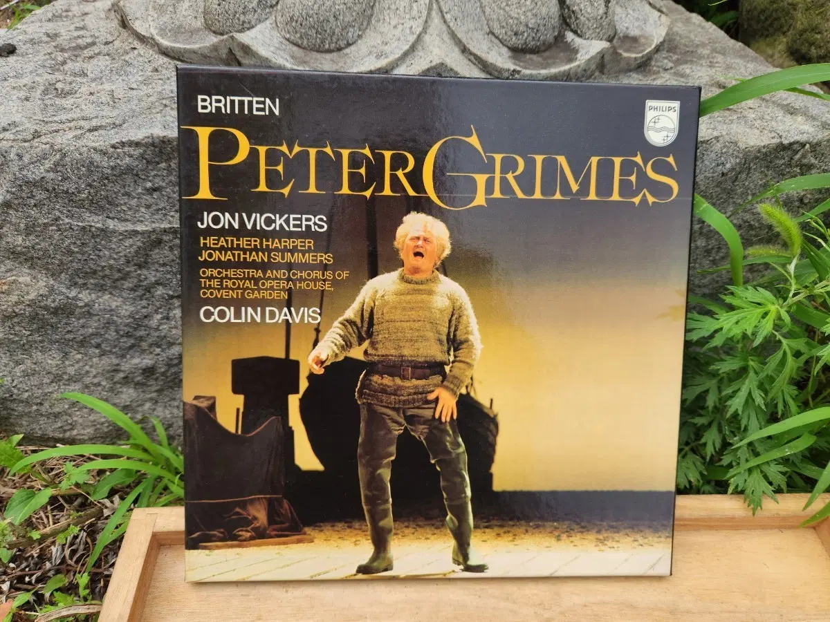 수입LP/Benjamin Britten Peter Grimes Col