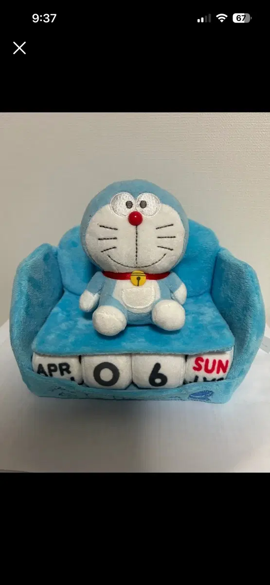 도라에몽 인형 달력