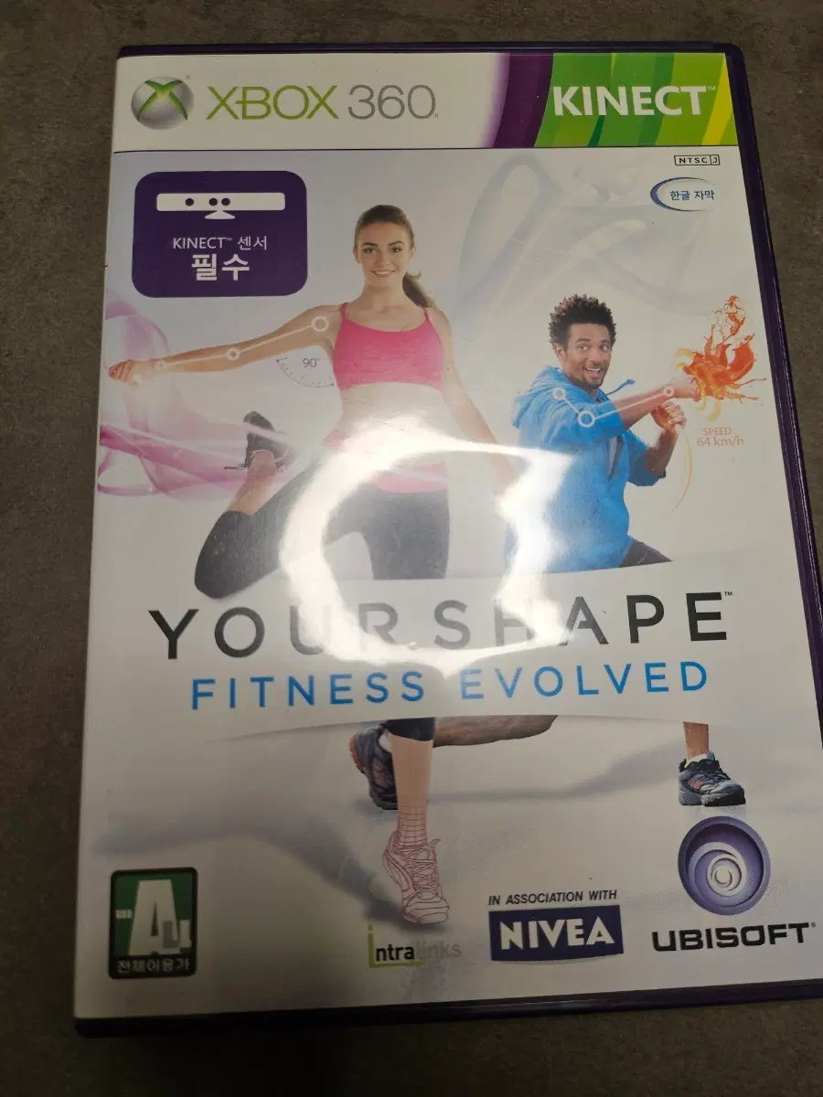 엑스박스 360 키넥트 유어셰이프 피트니스 에볼브드 게임
