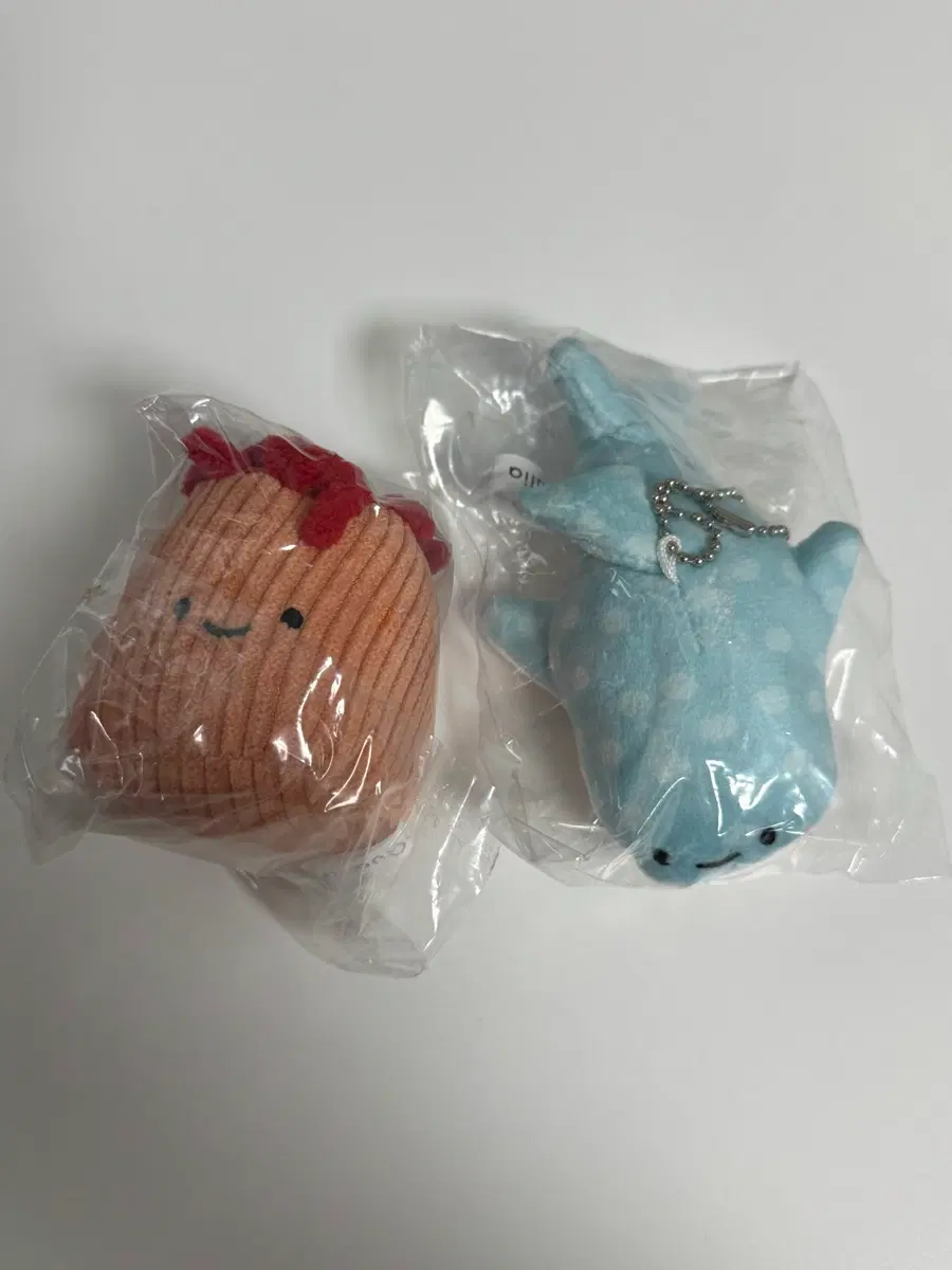 말미잘 고래 인형 키링
