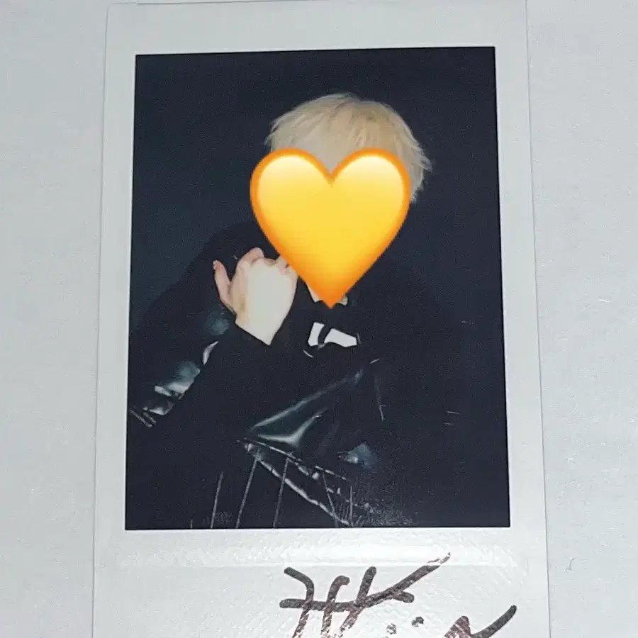 Junhee Ace Park Junhee sign polaroid wts | Bunjang Global