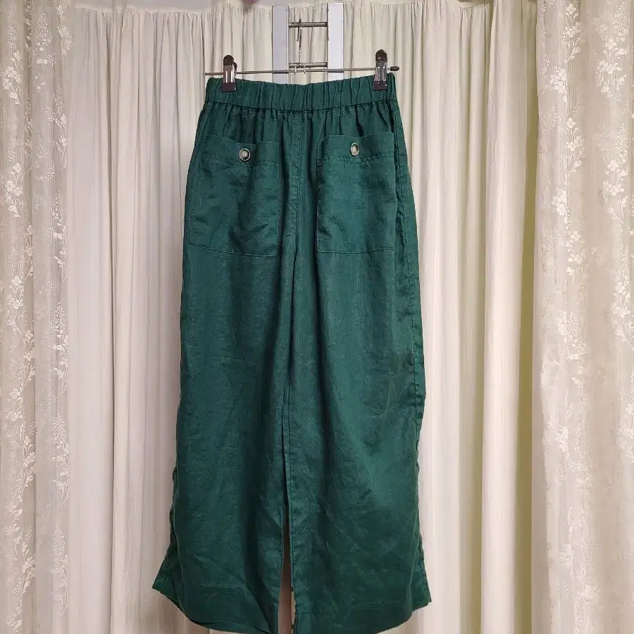 린넨100% 바지