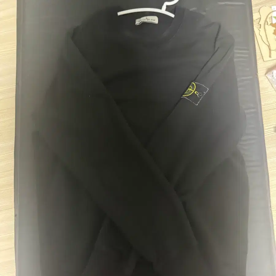 스톤아일랜드 맨투맨 블랙 xl