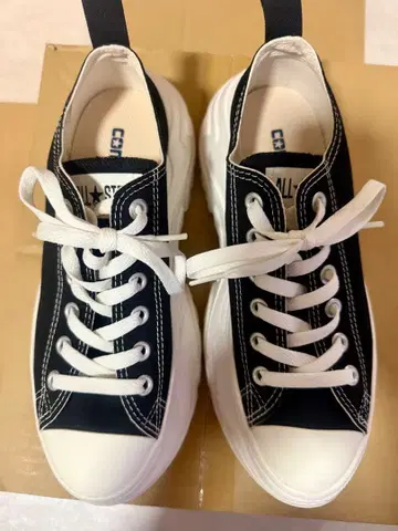 CONVERSE ALL STAR 통굽 스니커즈 블랙