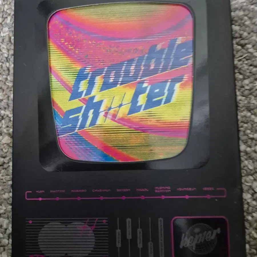 케플러 미니3집 Trouble Shooter 싸인앨범