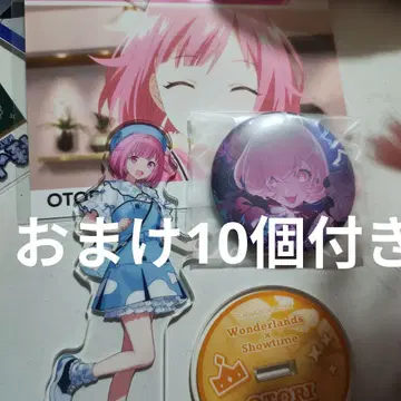 프로세카 호우 에무 아크릴 스탠드 캔뱃지 세트 브로마이드 로손