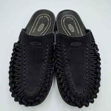 KEEN 킨 유니크 2 슬라이드 샌들 블랙 23cm