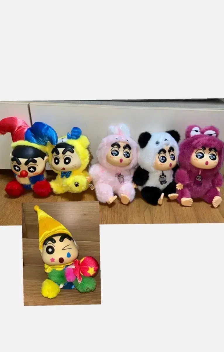 짱구 라부부 인형 일괄 6종