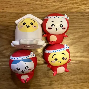 치이카와 (먼작귀) 캡슐 토이 소프트 비닐 4종 세트