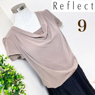 리플렉트 쉬폰 드레이프 블라우스 9호 M