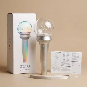 aespa 응원봉 실버 ver 1