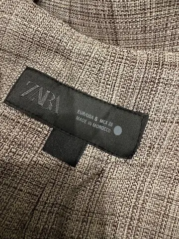 ZARA 슬리브리스 롱 원피스 베이지