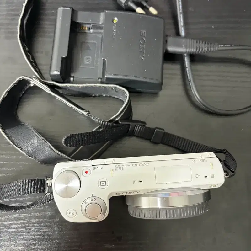 소니 NEX-5R 카메라 화이트 바디