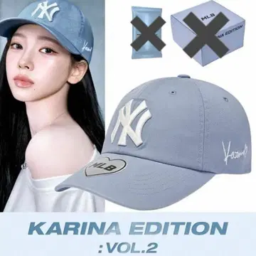 MLB 한국 KARINA EDITION vol.2 카리나 콜라보 캡