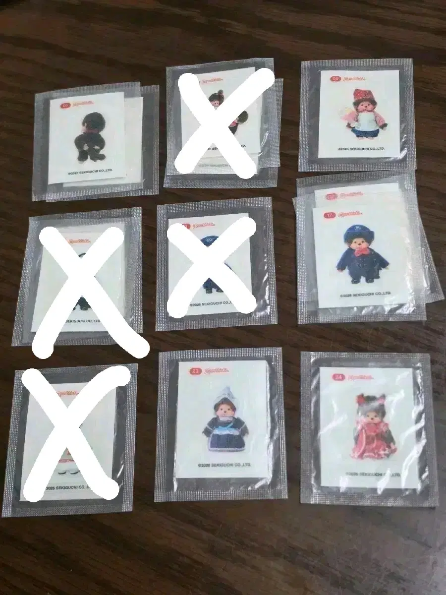 몬치치 과일젤리 띠부띠부씰