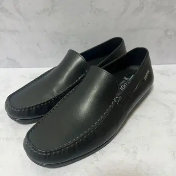 새상품급 MEPHISTO 메피스토 COOL-AIR 가죽 슬립온 블랙