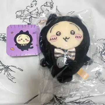 치이카와 할로윈 마스코트 검은 고양이 토끼