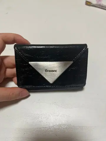 fennec 3단 폴더형 지갑 블랙