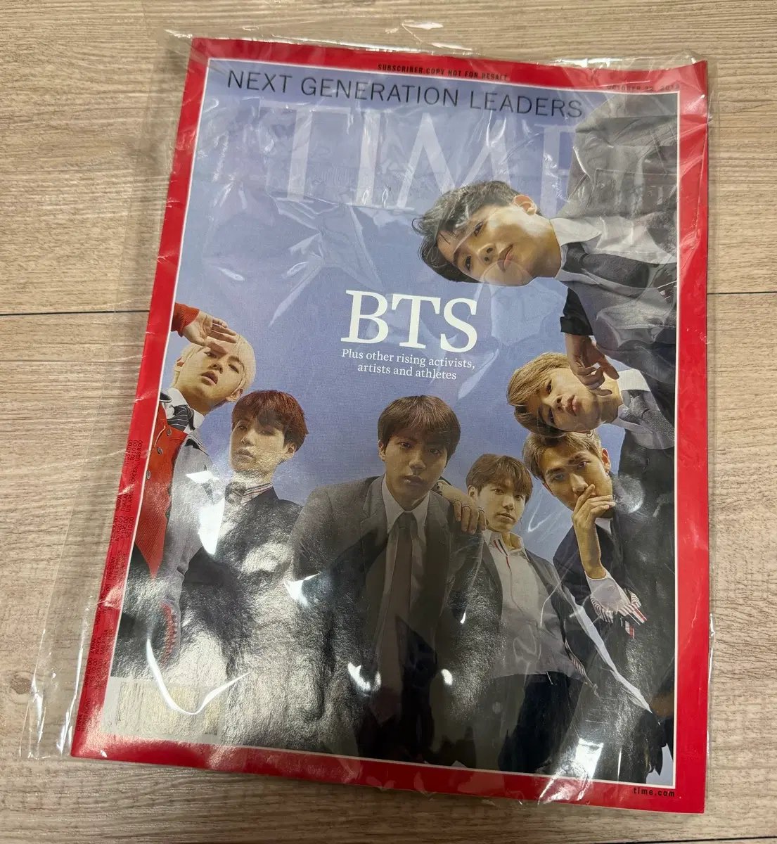 방탄소년단 BTS 타임지 잡지