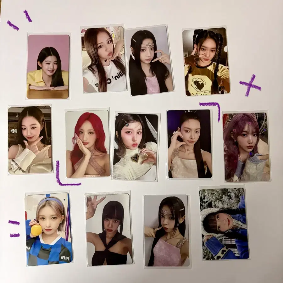 아이브 아일릿 키오프 포카 일괄 판매
