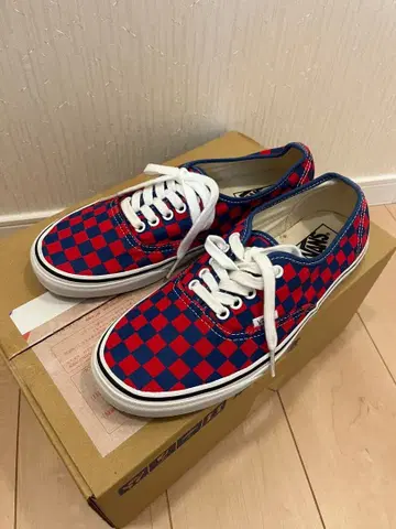 28.0 VANS authentic golden coast 체커