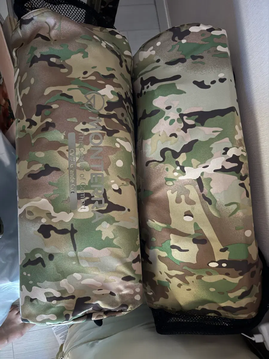 몬테라 cvt2 그란데 코트 멀티카모야전침대