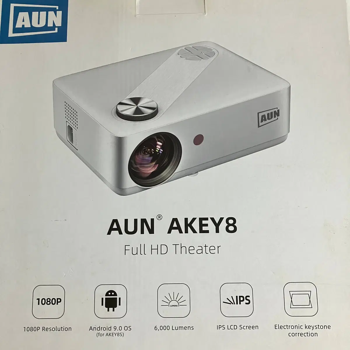 AUN AKEY8 1080P 프로젝터