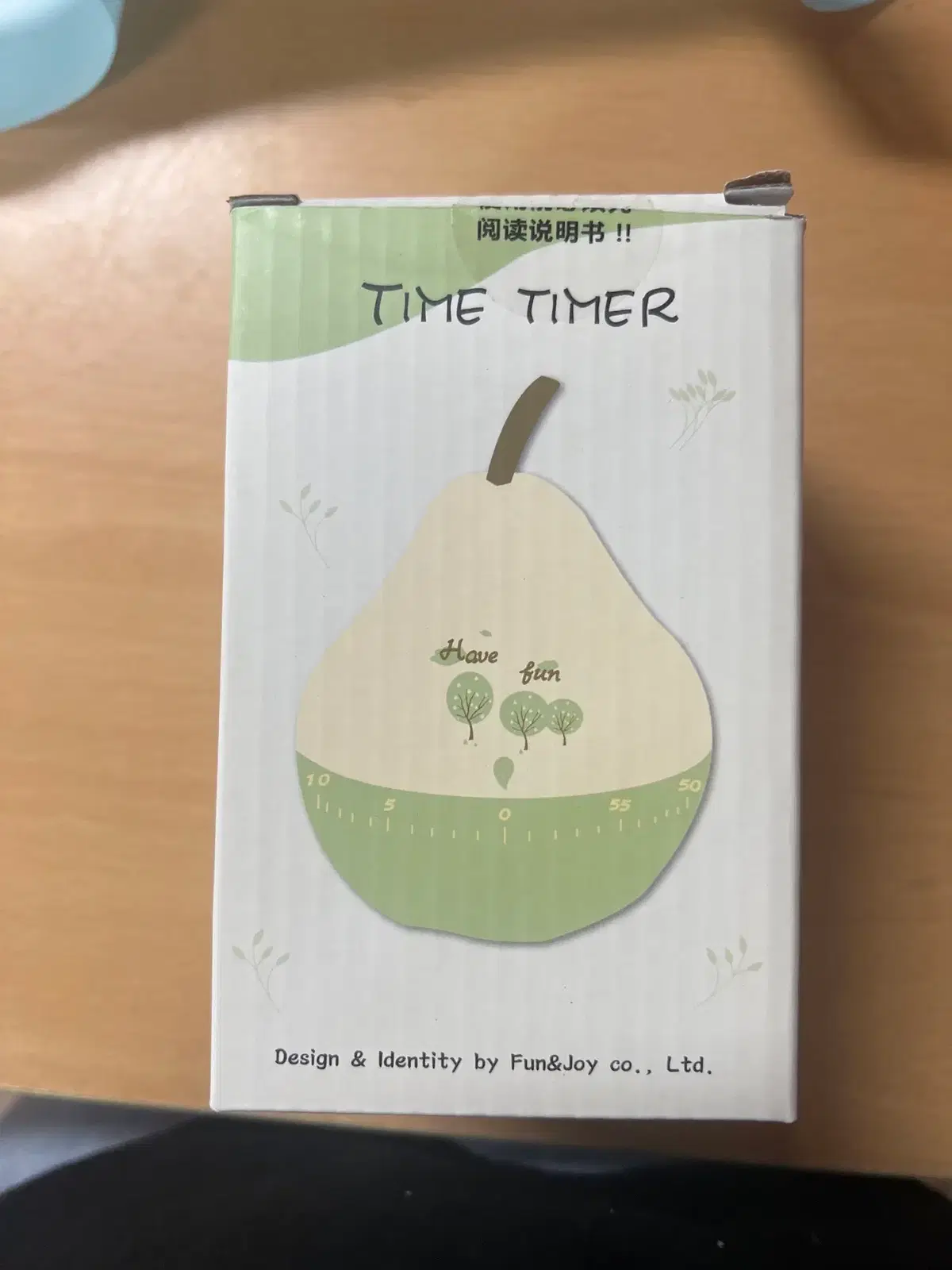 배 모양 타이머 기계식 시간관리 공부 주방 타이머 귀여운 데스크 인테리어