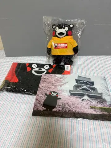 쿠마몬 굿즈 3종