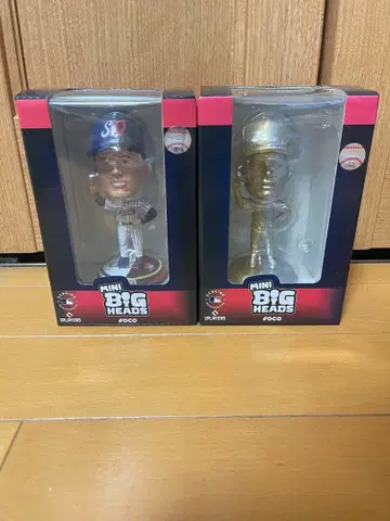 오타니 쇼헤이 FOCO MINI BIG HEADS 보블헤드 2개 세트