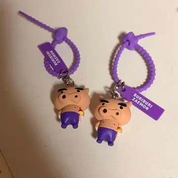 짱구는 못말려 부리부리몬 러버 참 2개 세트