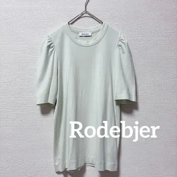 새상품급 로데비에 Rodebjer 퍼프 슬리브 T셔츠 상의 블라우스 S