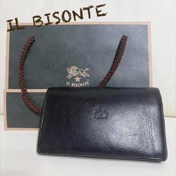 [최종 가격 인하!] IL BISONTE 미디엄 지갑 2단 접이식 지갑