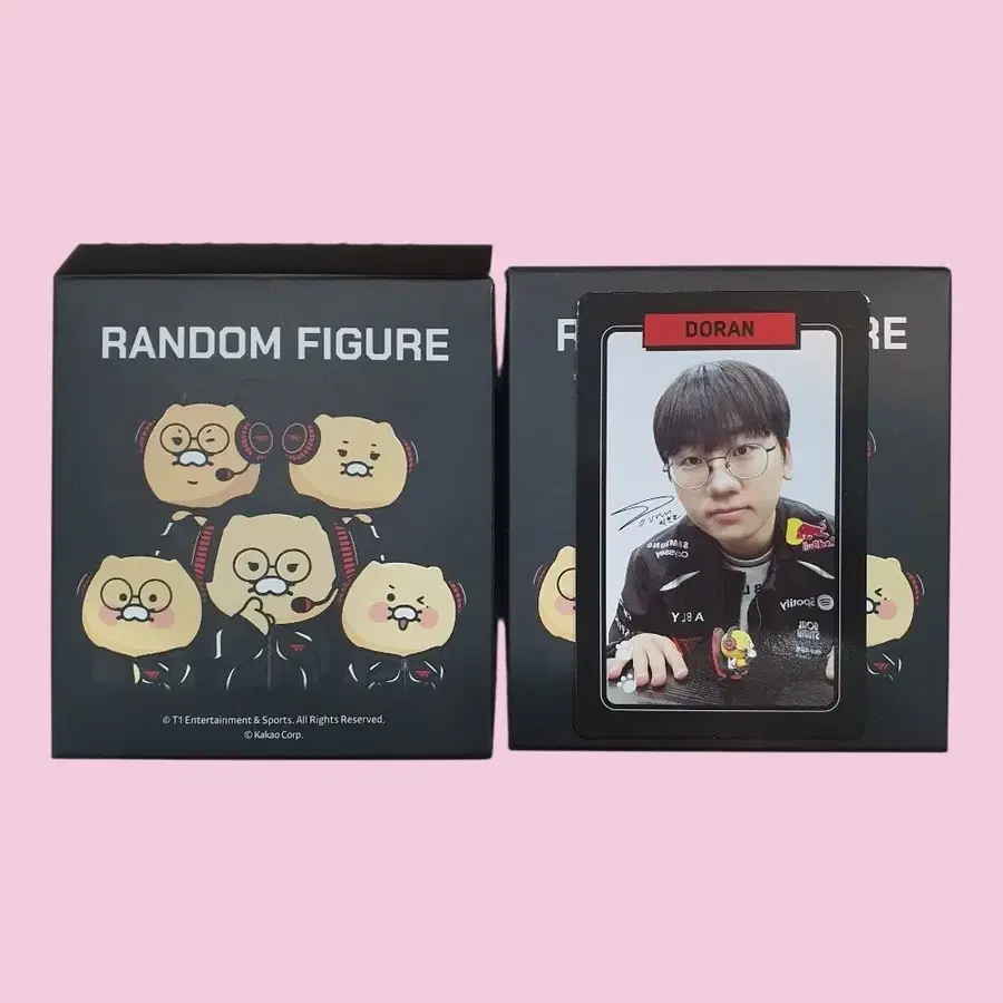 T1 카카오프렌즈 춘식이 피규어 도란
