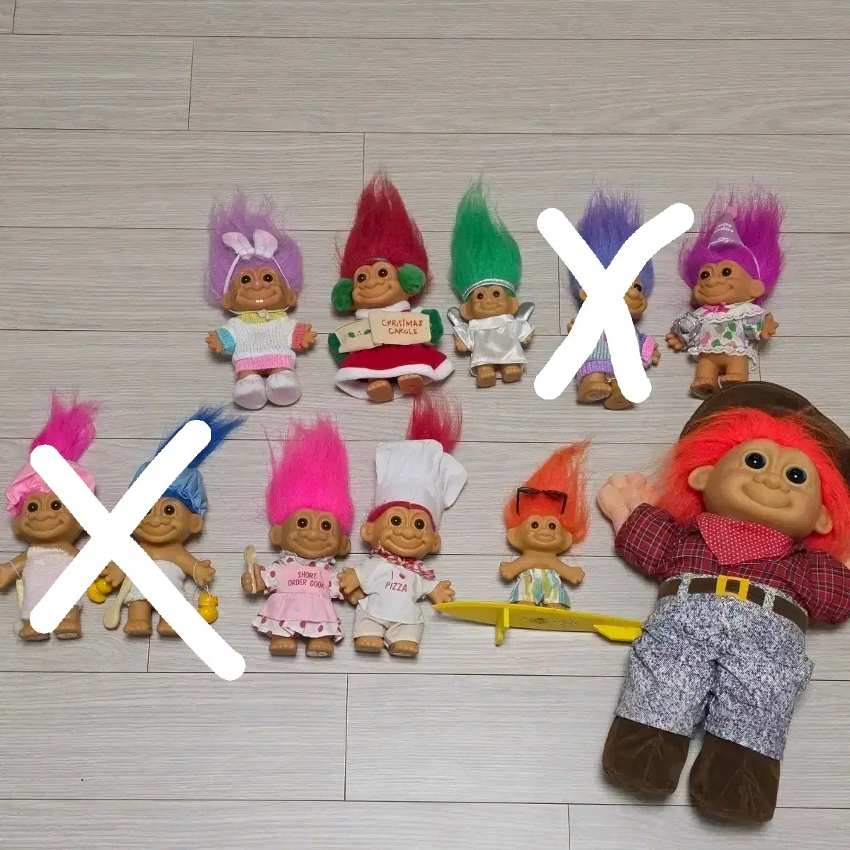 빈티지 RUSS 러스 트롤 인형