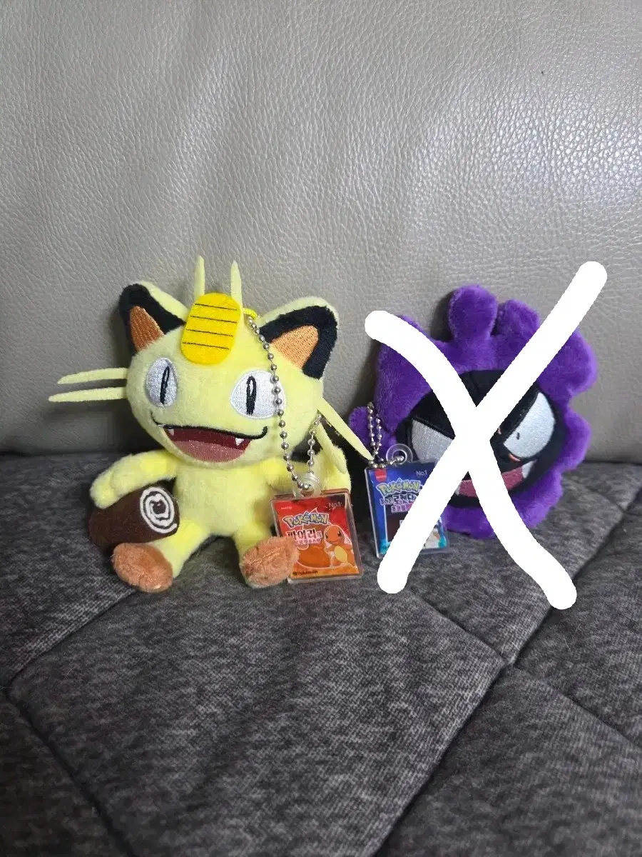 포켓몬 냐옹,고오스 삼립x무신사 콜라보 인형